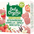 Only Organic Strawberry Vanilla Spelt Biscuits 100g