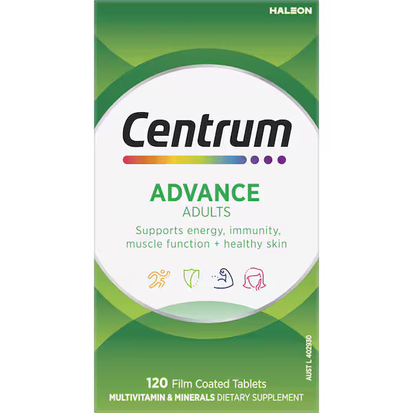 Centrum Adults Advance Multivitamin 100 Pack