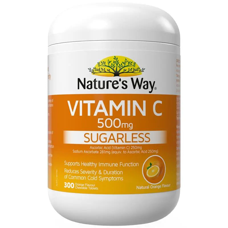 Nature's Way Vitamin C 500mg 300 Tablets