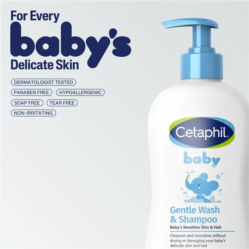 Cetaphil Baby Gentle Wash and Shampoo 400ml
