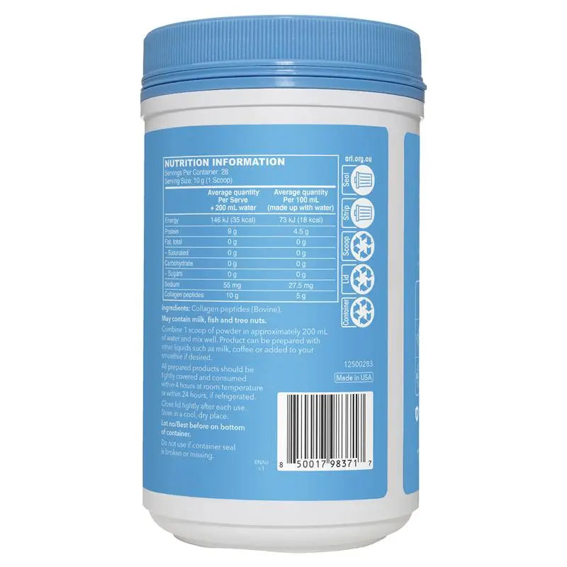 Vital Proteins Collagen Peptides Powder Unflavored 284g