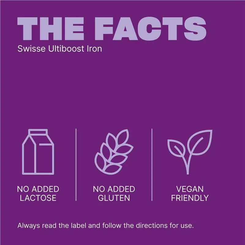 Swisse Ultiboost Iron 30 Tablets